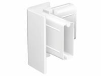 Raccord d'angle pour cimaise blanche Click Rail - Accessoire Cimaise Artiteq