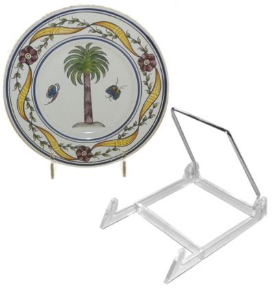 Chevalet Support Presentoir Porte Assiette - 3 Pouces Metal Support Assiette Decorative