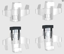 Set d'accrochage pour panneau rigide de 3 à 6 mm - Accessoire Cimaise Artiteq